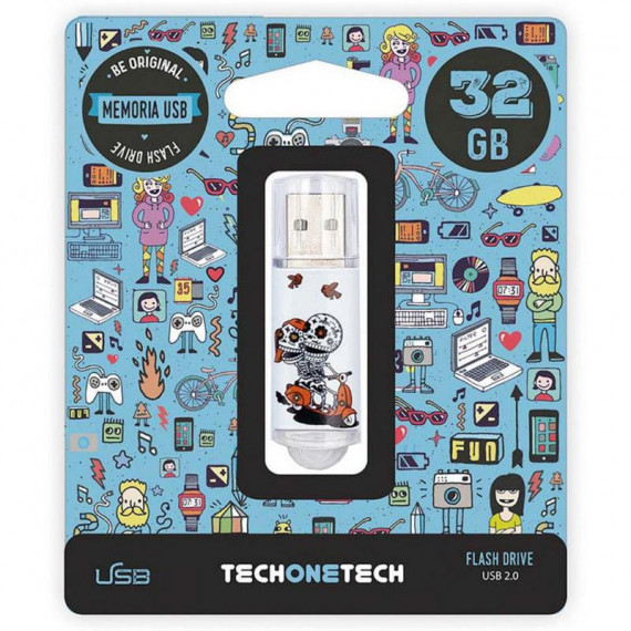 Pendrive TECH1TECH 32 Gb Moto  TECH ONE TECH