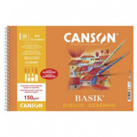 Bloc Basik A3 Liso 0400694  CANSON - Guanxe Atlantic Marketplace