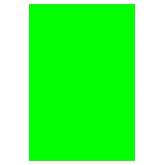 Cartulina 50X65 Cm SADIPAL Fluorescente Verde