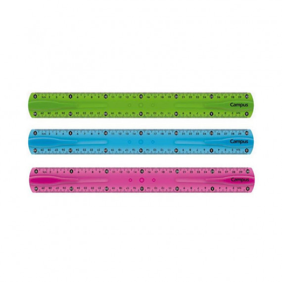 Regla CAMPUS Flexible de 30 Cm