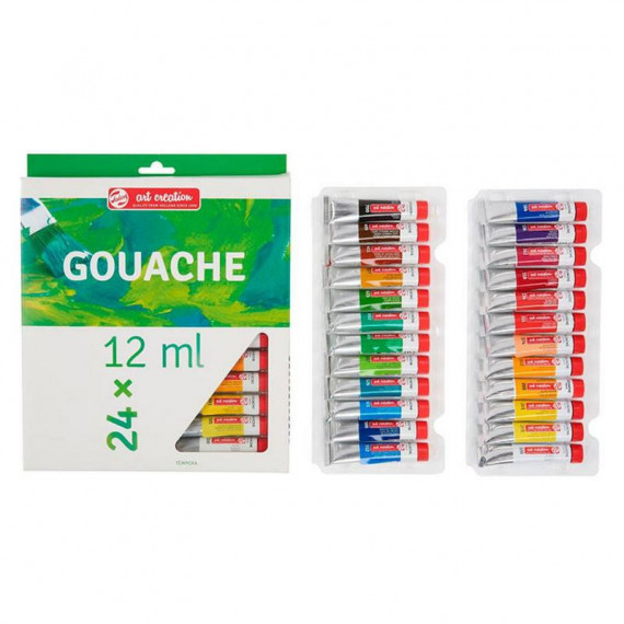 Pintura Témpera Talens 24 Colores