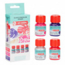 Pintura para Cristal Talens 30 ml Rosa