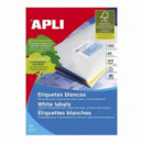Etiquetas para Fotocopiadora APLI 1243 de 240X148 Mm