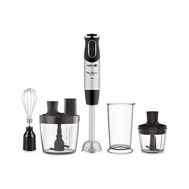MOULINEX Batidora De Mano Infinyforce Pro 1200W Con Picadora/Varilla y Vaso DD953D10