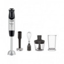 MOULINEX Batidora De Mano Infinyforce Pro 1200W Con Picadora/Varilla y Vaso DD953D10