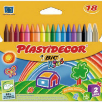 Ceras PLASTIDECOR Conté 18 Unidades - Guanxe Atlantic Marketplace