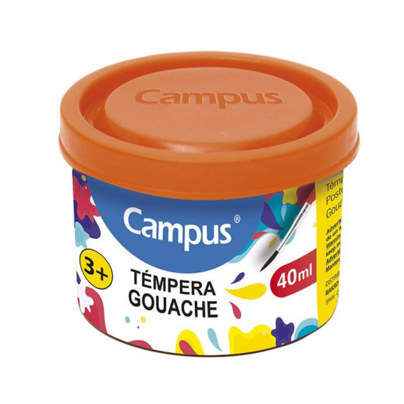 Témpera Campus 40 ml Naranja