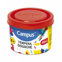 Témpera Campus 40 ml Rojo