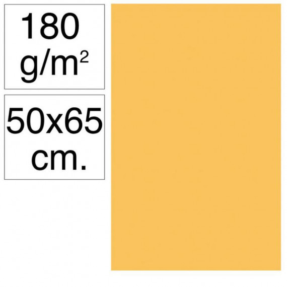 Cartulina CAMPUS 50X65 Cm 180 G Cuero 25 Unidades