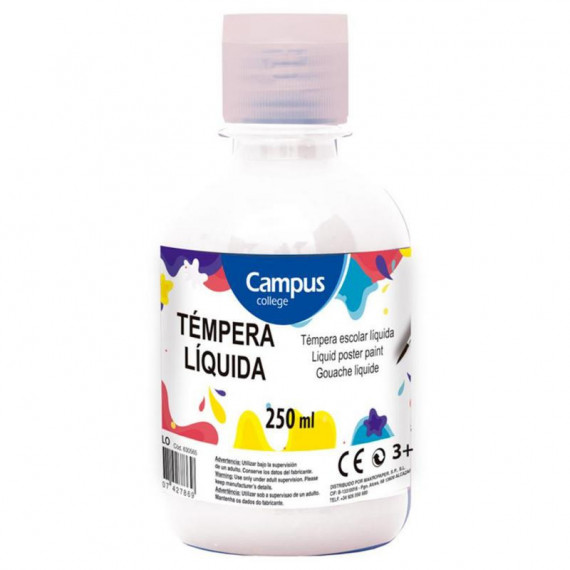 Témpera Campus 250 g Blanco