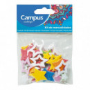 Set de Goma Eva con Estrellas Adhesivas 30 Unidades