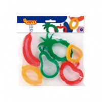 Moldes de Frutas JOVI 7 Unidades - Guanxe Atlantic Marketplace