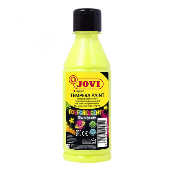 Témpera JOVI 250 Ml Fluorescente Amarillo