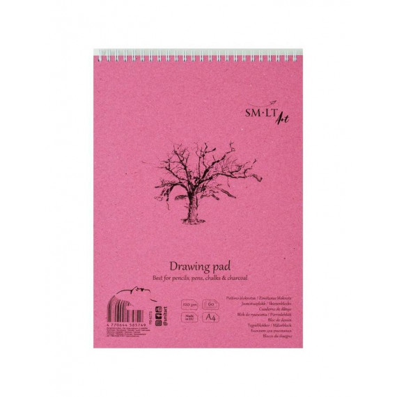 Bloc de Dibujo A5 60 Hojas 120 G/m² 5PB-60TS  PLUS OFFICE