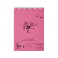 Bloc de Dibujo A5 60 Hojas 120 G/m² 5PB-60TS  PLUS OFFICE