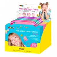 Pegatinas para Uñas y Tatuajes Avenir Surtidos