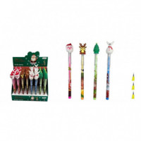 Lápiz Intercambiable Navidad Col. Noel 6558  KIDS LICENSING