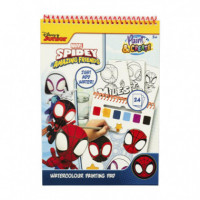 Libro de Dibujo Spider-man Canenco  MARVEL