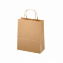Bolsa de Papel Kraft ALLEGRA Color Kraft 36X12X41 Cm