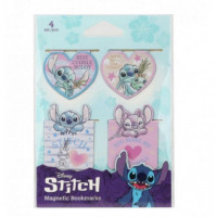 Set de 4 Marcapáginas Magnéticos Stitch 75354PTR  DISNEY STITCH - Guanxe Atlantic Marketplace
