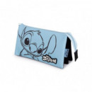 Portatodo Triple 21X11 Cm Stitch  DISNEY STITCH