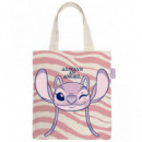 Bolsa de Algodón con Asa 37X41 Cm Lilo y Stitch WD17651  DISNEY STITCH