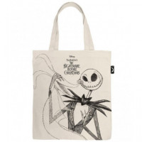 Bolsa de Algodón con Asa 37X41 Cm Pesadilla Antes de Navidad  DISNEY