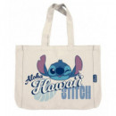 Bolsa de Algodón con Asas 46X40.5X10 Cm Lilo y Stitch WD17642  DISNEY STITCH