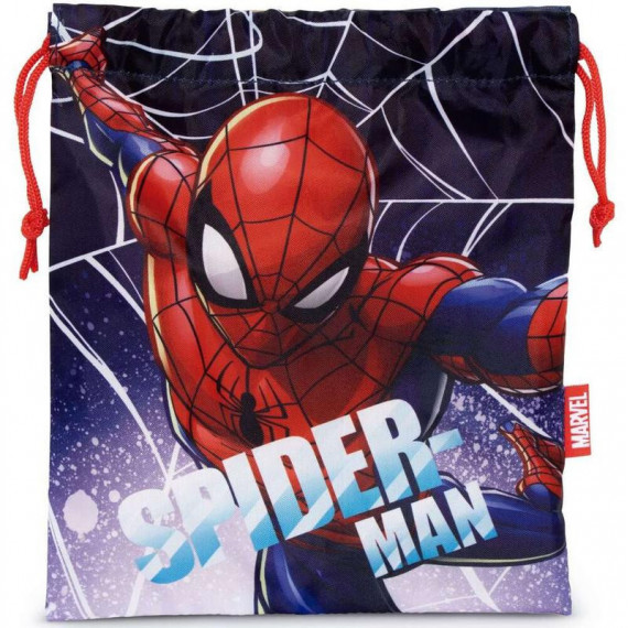 Bolsa de Merienda 26,5X21,5 Cm de Spider-man  MARVEL