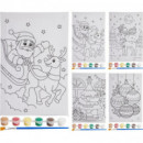 Set de Pintura por Números Surtido 3 Unidades