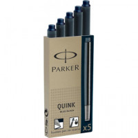 Cartuchos PARKER 5 Unidades Tinta Azul Permanente - Guanxe Atlantic Marketplace