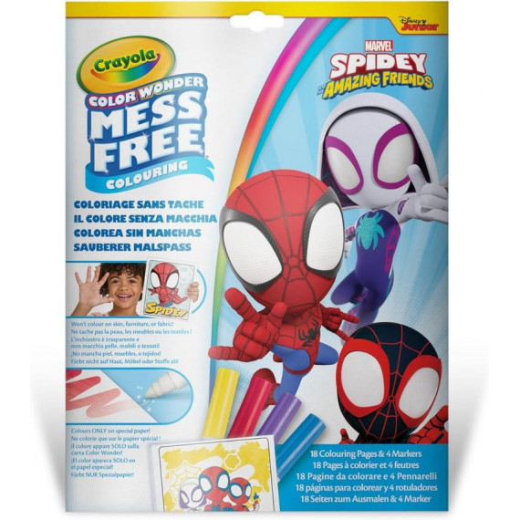 Set de Color Wonder Disney Marvel Spidey CRAYOLA