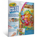Colorea sin Manchas Color Wonder Amigos Dinos  CRAYOLA