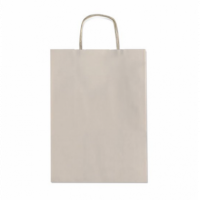 Bolsa de Papel Kraft ALLEGRA Gris 26X12X36 Cm - Guanxe Atlantic Marketplace