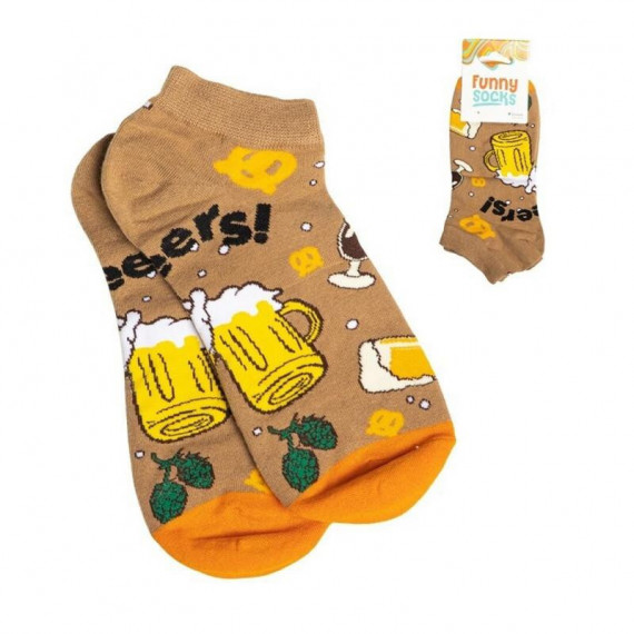 Calcetines Cortos de Algodón Diseño Cerveza