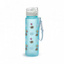 Botella Inastillable Gato PUSHEEN Globos 600 Ml