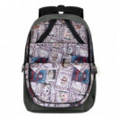 Mochila One Piece Block Morandi  KARACTER MANIA