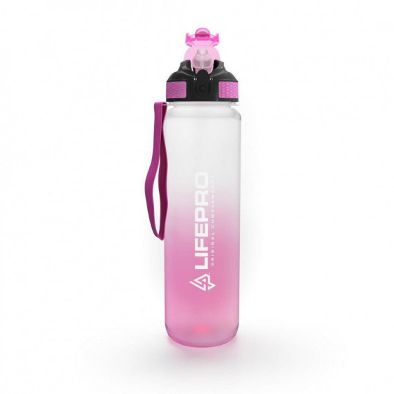 Botella Soft Touch 1 L rosa