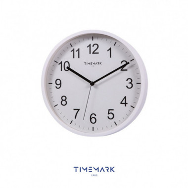 Reloj de Pared Timemark CL241 Blanco de 30 cm