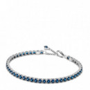 Pandora Pulsera Tenis Azul Brillante​ 591469C02