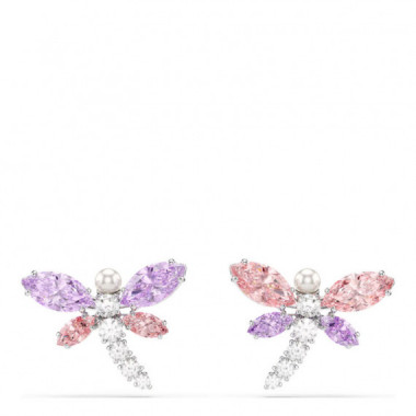 Pendientes de bot&oacute;n Ariana Grande x Swarovski