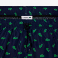 Short de Baño con Estampado de Cocodrilos  LACOSTE