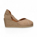 Abierto Lados Cuna Soga Beige  UNISA