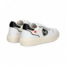 Corazon Negro Deportivo Blanco  LOVE MOSCHINO