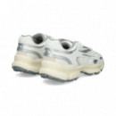 DEPORTIVO MALLA PLATA+BLANCO