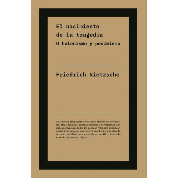 el Nacimiento de la Tragedia   2025
