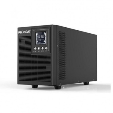 SAI Phasak 2000 VA On-Line PH 9220 (3 x Schuko, RS232, RJ11, USB)