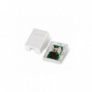 Roseta de Pared AISENS RJ45 CAT.6 Utp 1 Toma Blanco A139-0301