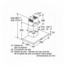 Campana Extractora Bosch DWB97IM50 Decorativa de Pared 90 cm Inox