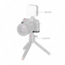 SMALLRIG Empuñadura en L 4783C para Fujifilm X-T50 (silicona/negra)